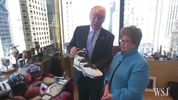 奥巴马的神鞋,特朗普的收藏球鞋