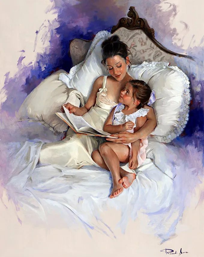 西班牙两位绘画大师笔下的曼妙形体，美的远远超乎你的想象