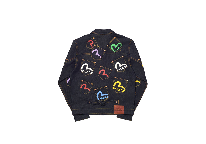 palace和evisu联名卫衣,palacexadidas最新联名系列