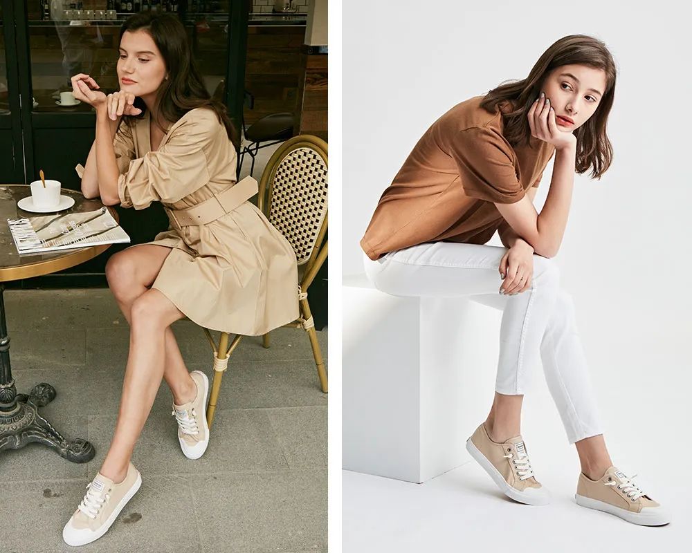 防脏帆布小白鞋,帆布鞋无后跟无鞋带