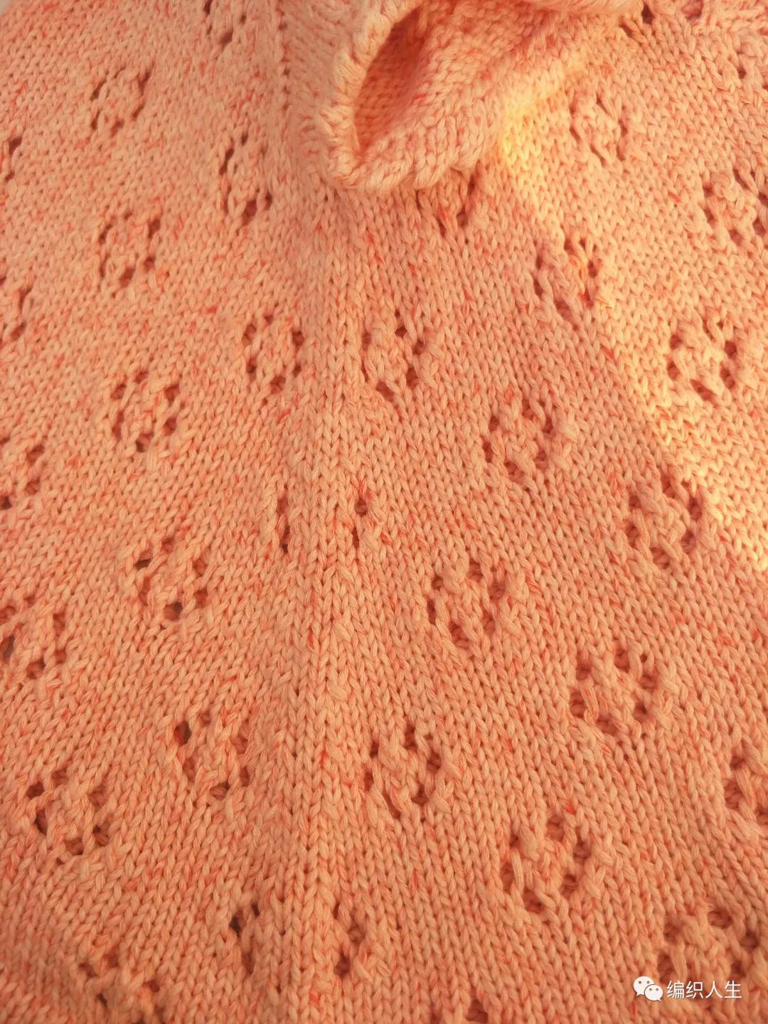 棒针编织儿童冬装连衣裙教程,儿童棉花糖连衣裙编织图解