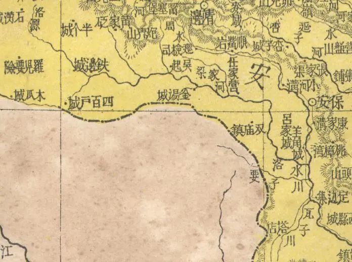 明代地图清末中绘,清末中国地图高清版大图