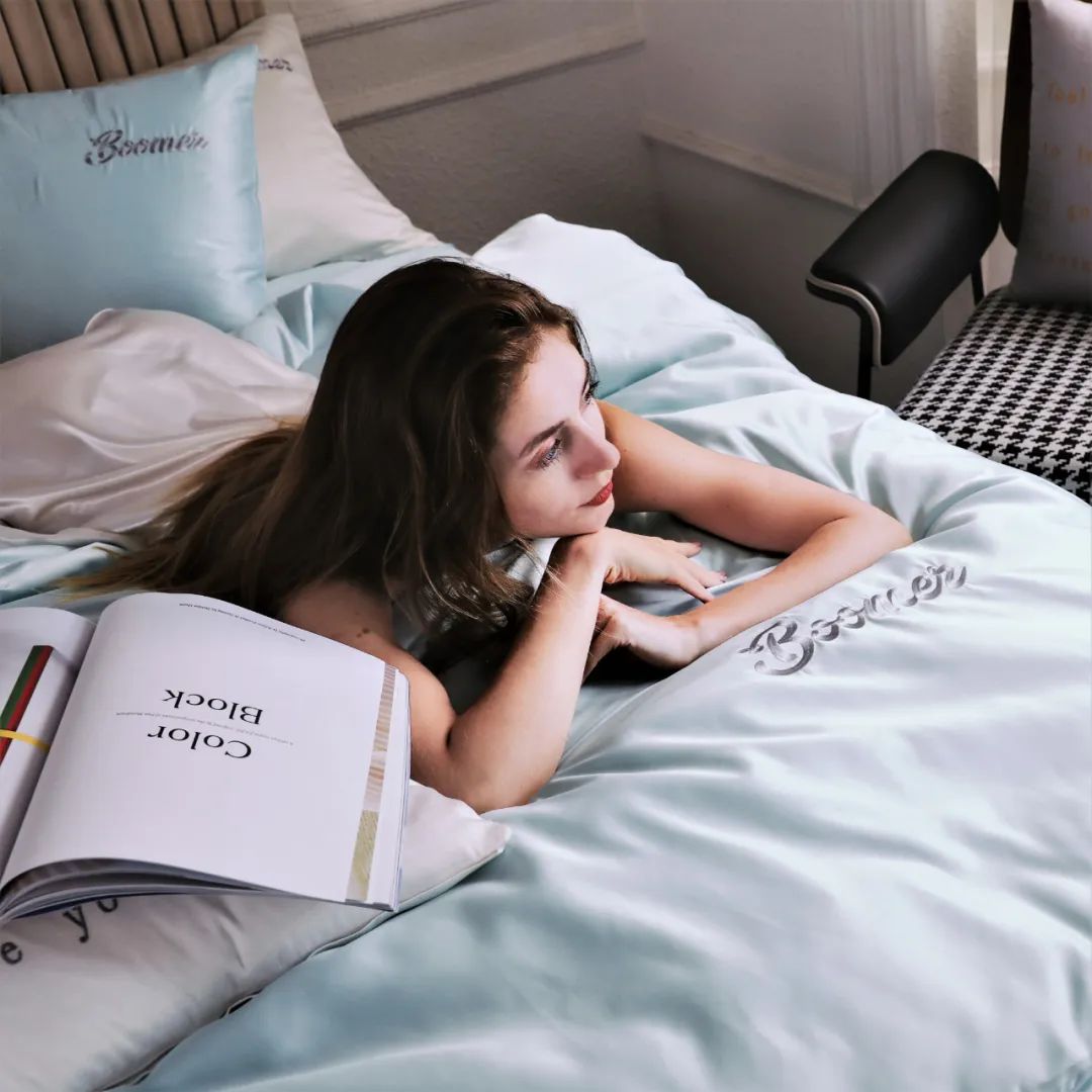 媲美真丝床品的品牌是什么,抑菌美肤床品四件套