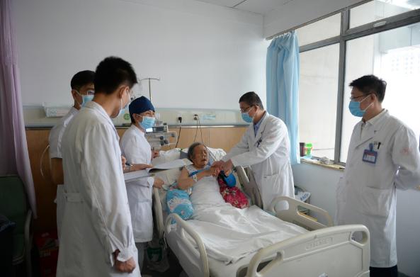 山西白求恩医院神经外科成功救治一名90岁急性脑梗患者