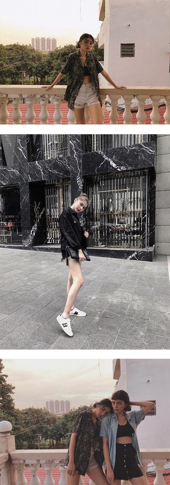 混血姐妹马来西亚穿搭,马来西亚连体双胞胎