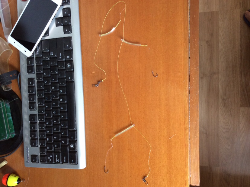 防缠串钩线组绑法,不会缠绕的串钩线组