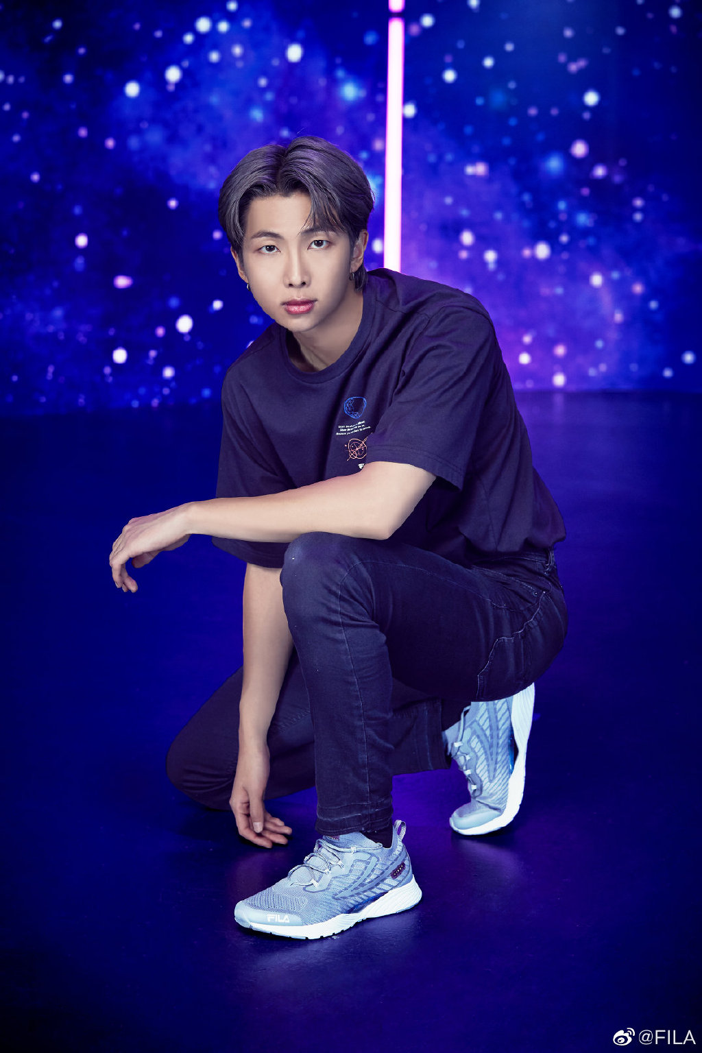 fila代言人防弹,防弹少年团最新宣传海报