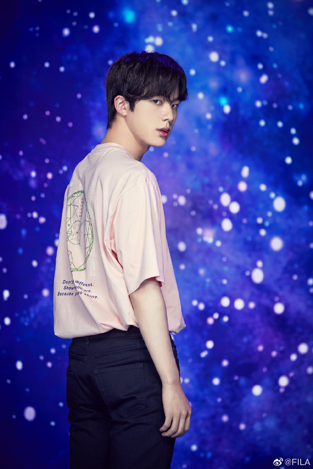 fila代言人防弹,防弹少年团最新宣传海报