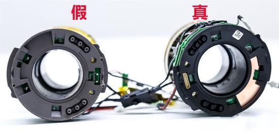 真假戴森卷发吹风机,假货戴森吹风机有没有logo违法吗