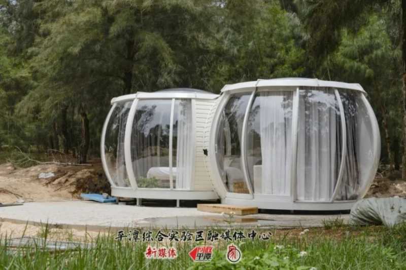 平潭碧海观光火车,平潭小火车观景台