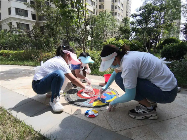 爱我家园亲子创意作品展,爱我家园共创幸福绘画