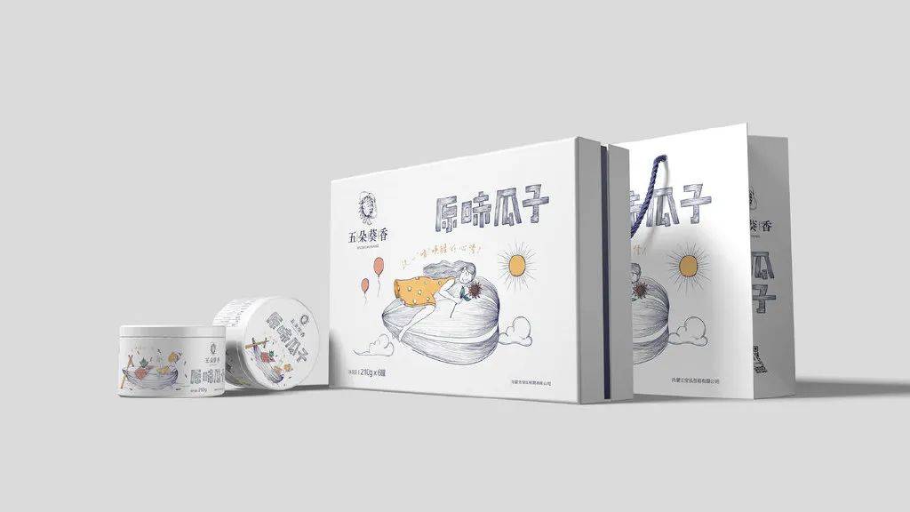 洽洽瓜子和洽洽多味瓜子哪个好吃,洽洽瓜子包装设计表现形式和手法