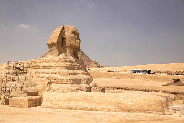 手绘埃及沙与海中的奇迹，我的流浪者之歌