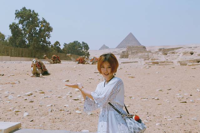 手绘埃及沙与海中的奇迹，我的流浪者之歌