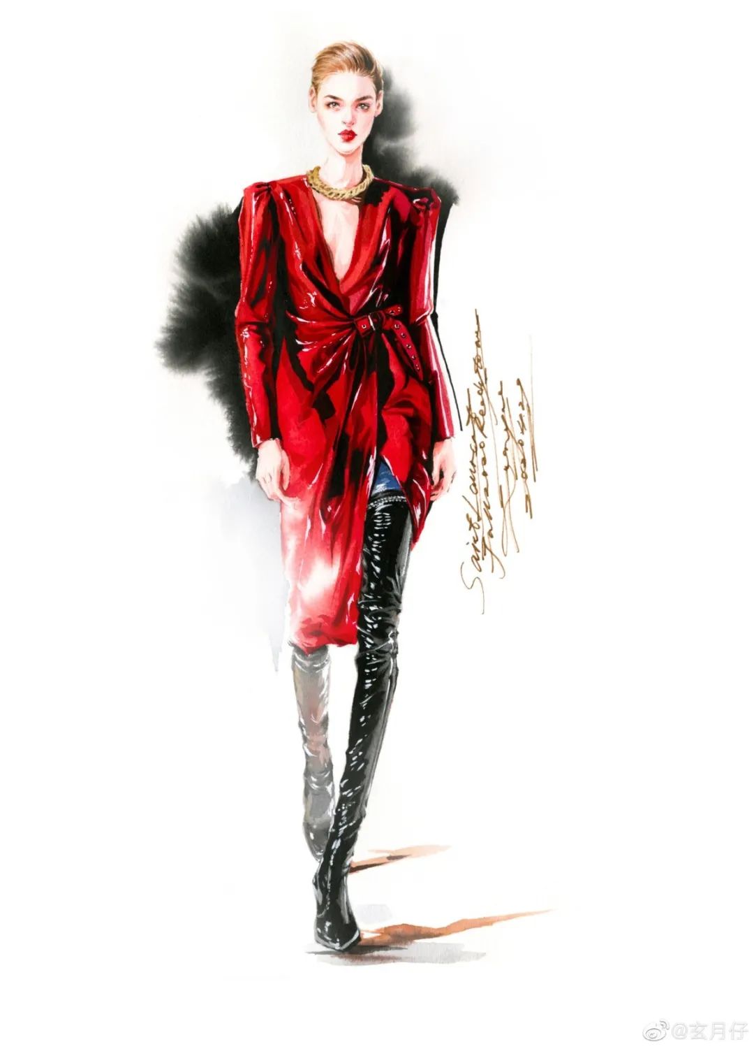 效果图一整套,效果图100平方