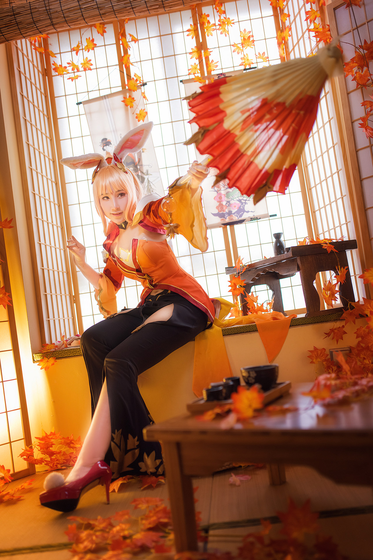 女大学生cosplay公孙离,公孙离所有皮肤cosplay