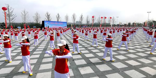 全民健身有多热？看焦作大沙河体育公园“全民健身日”河南主会场有多火