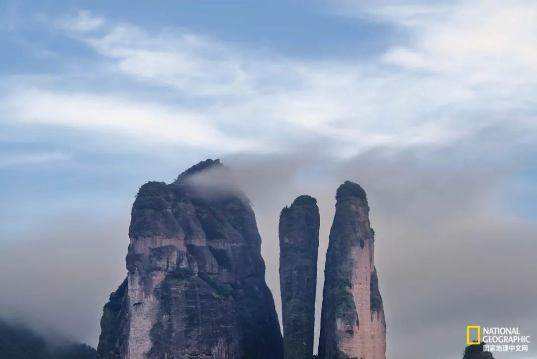 江郎山，刺破天