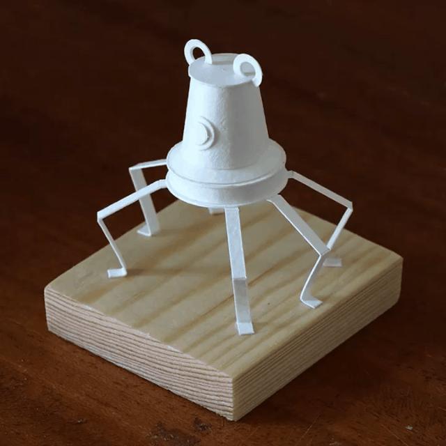 手工diy建筑模型,小丑回魂场景微缩模型手作