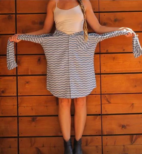 衣服买大了怎样弄,衣服买大了怎样可以穿得合身