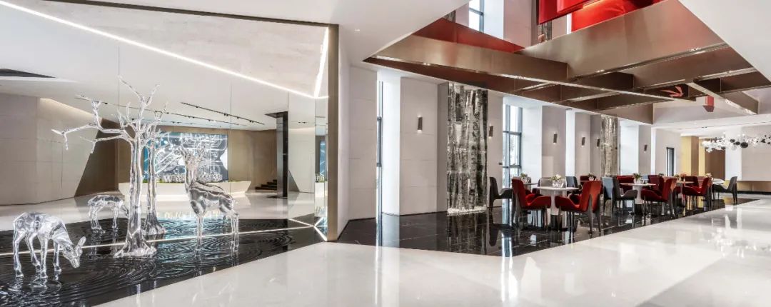 虚实相生万象天境|北京绿城和锦诚园售楼处