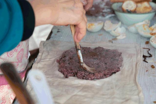 老式饭团摊子,老式饭团上海