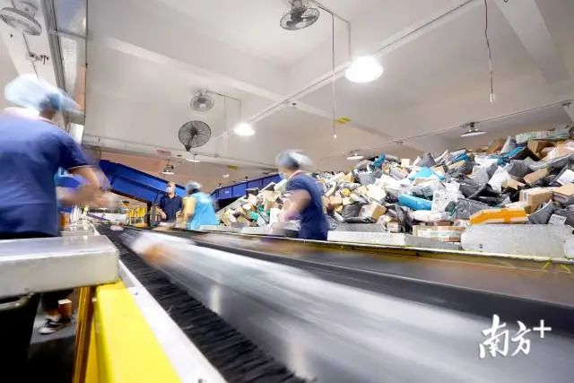 双十一堆成山的快递如何派件？东莞快递人这样做！