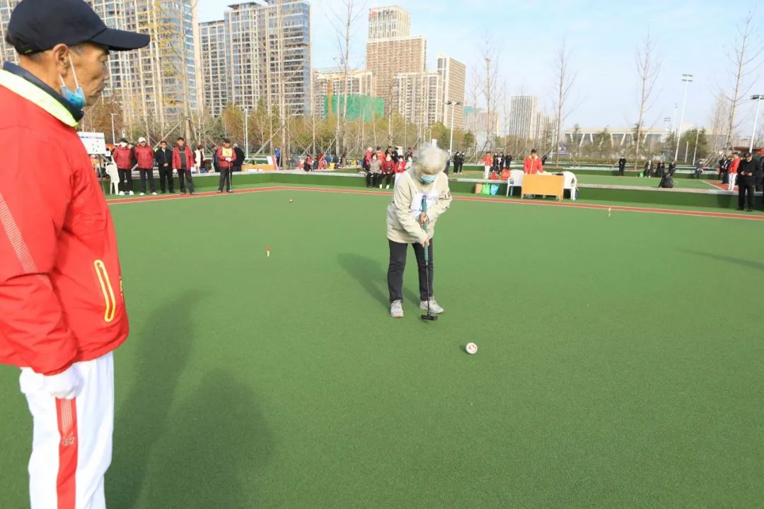 银龄展风采老年门球赛,2018年老年门球比赛