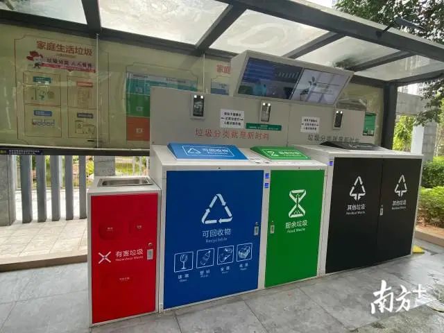 试点智能化分类投放设施,居民扔垃圾分类情况登记造册精细到户