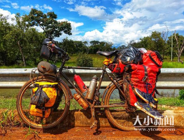烟台摩托车环游,烟台小伙骑行三万里