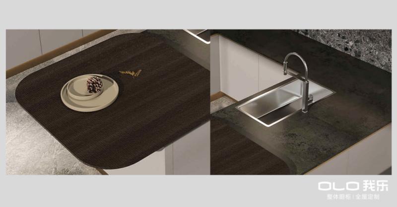 我乐橱柜的风格,我乐新中式整体橱柜