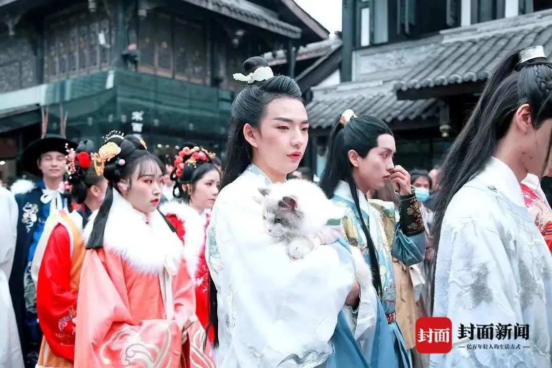 成都文殊坊非遗市集,成都文殊坊汉服特色街