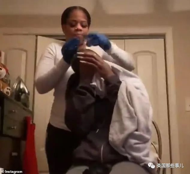 万能胶给头发定型,网红用万能胶