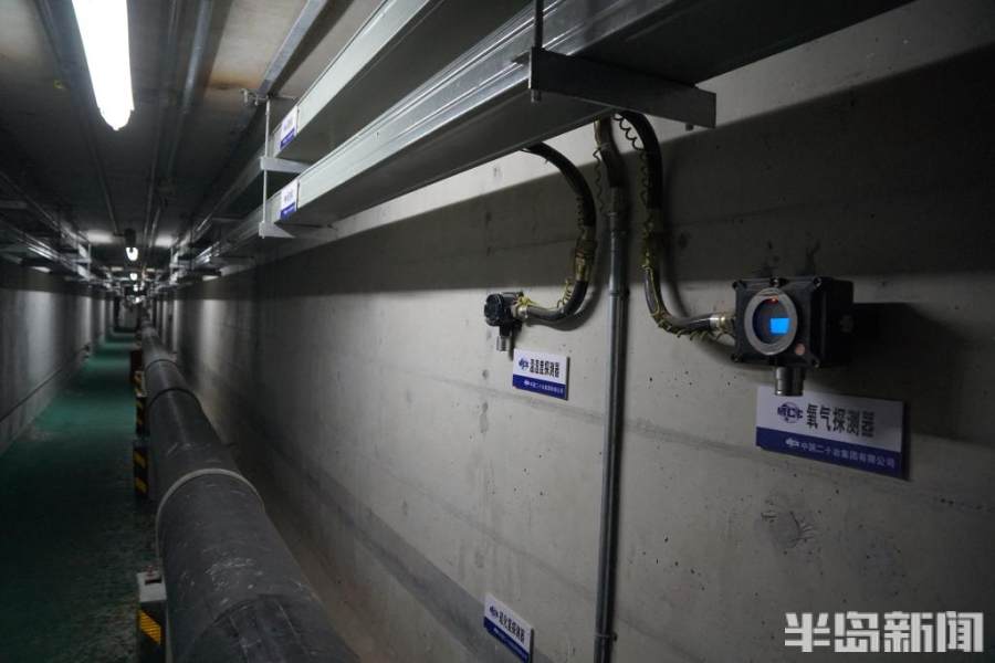 半岛聚焦|30公里管廊上万监测点、古力盖带门禁……新机场地下动脉大揭秘