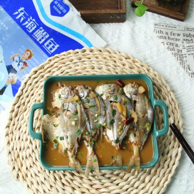 #我为奥运出食力#红烧鲳鱼