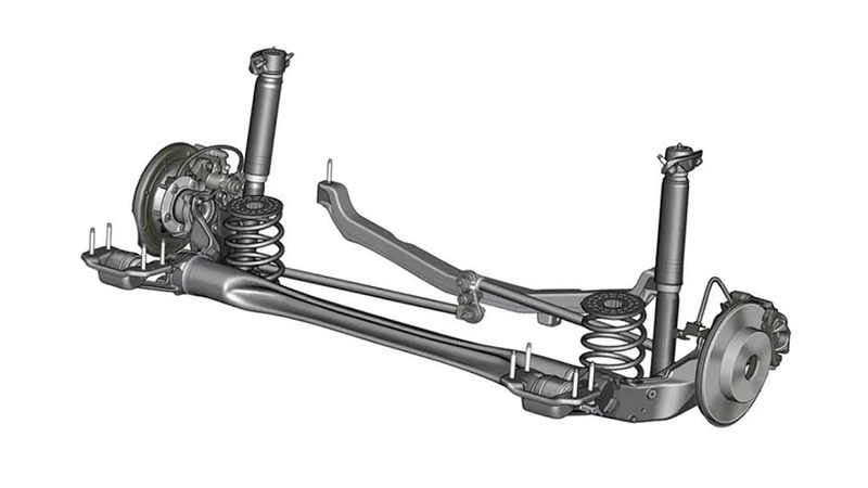 麦弗逊悬架的分类和区别,麦弗逊式悬架解剖图