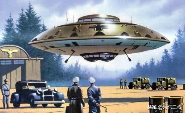 德国二战飞碟,二战德国电磁引擎飞碟
