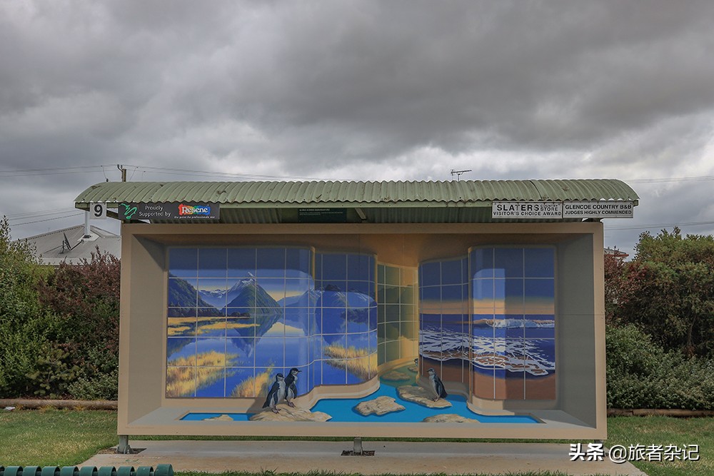 谢菲尔德壁画小镇图片,塔斯马尼亚壁画小镇谢菲尔德小镇