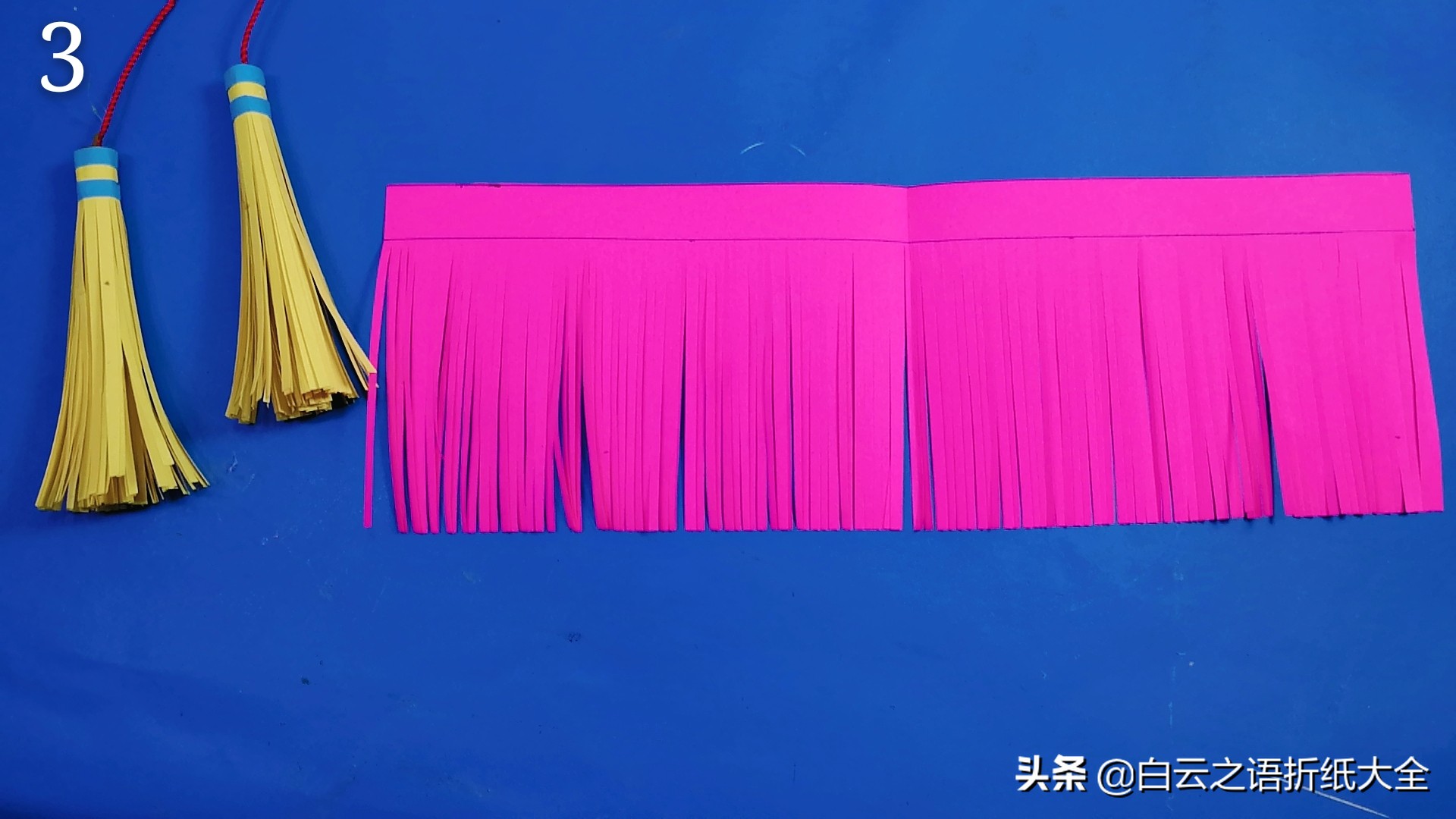 流苏教程简单折纸,折纸大全既简单又好看慢教程