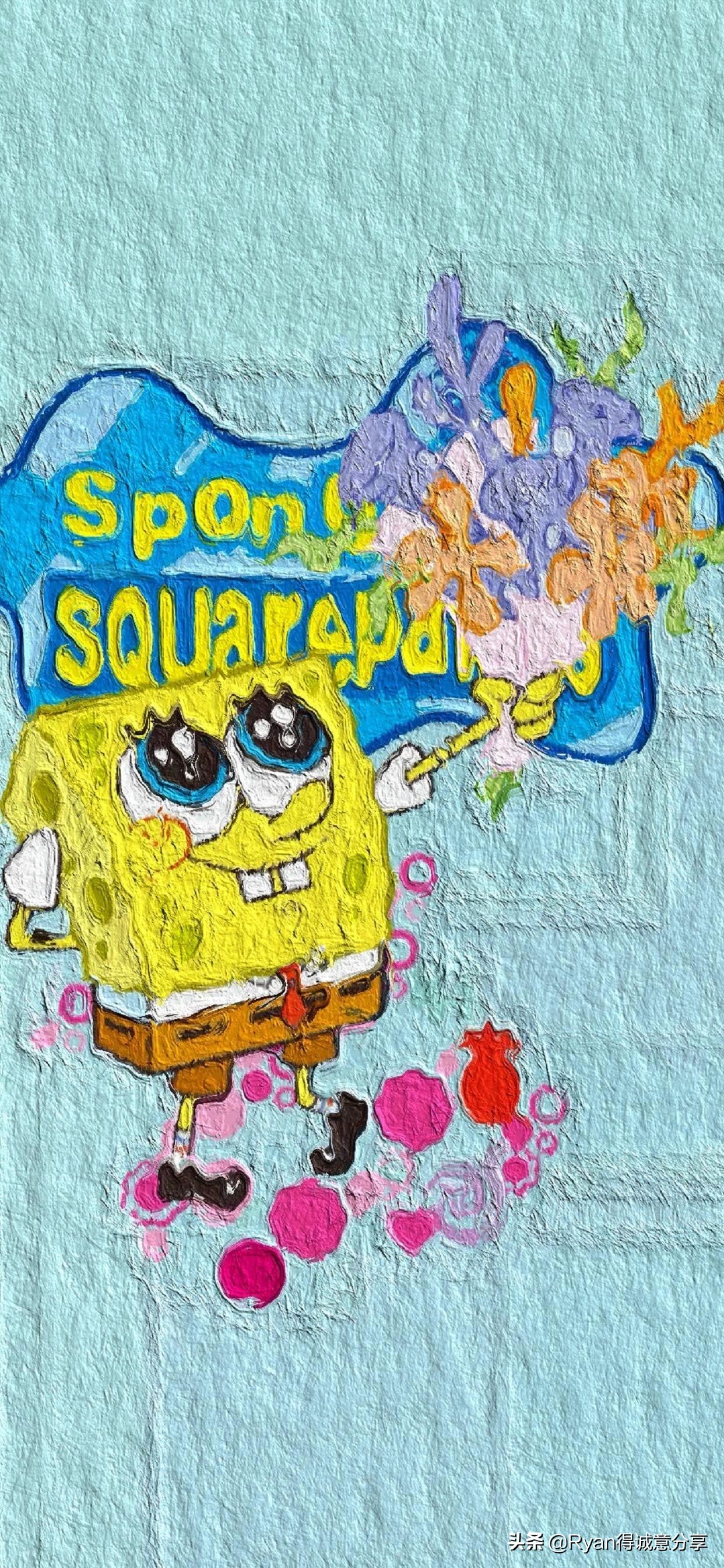 海绵宝宝詹韦连线壁纸,海绵宝宝壁纸桌面主题