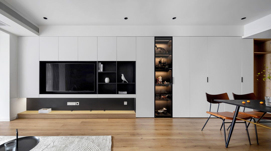 好看的简约黑白灰装修风格,黑白灰实用简洁大气的装修风格