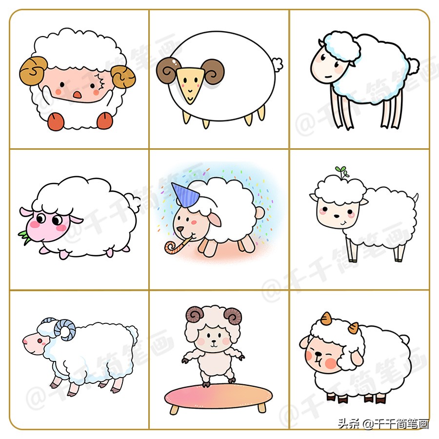 幼儿园里的小朋友儿童画,幼儿园创意儿童画又简单又漂亮