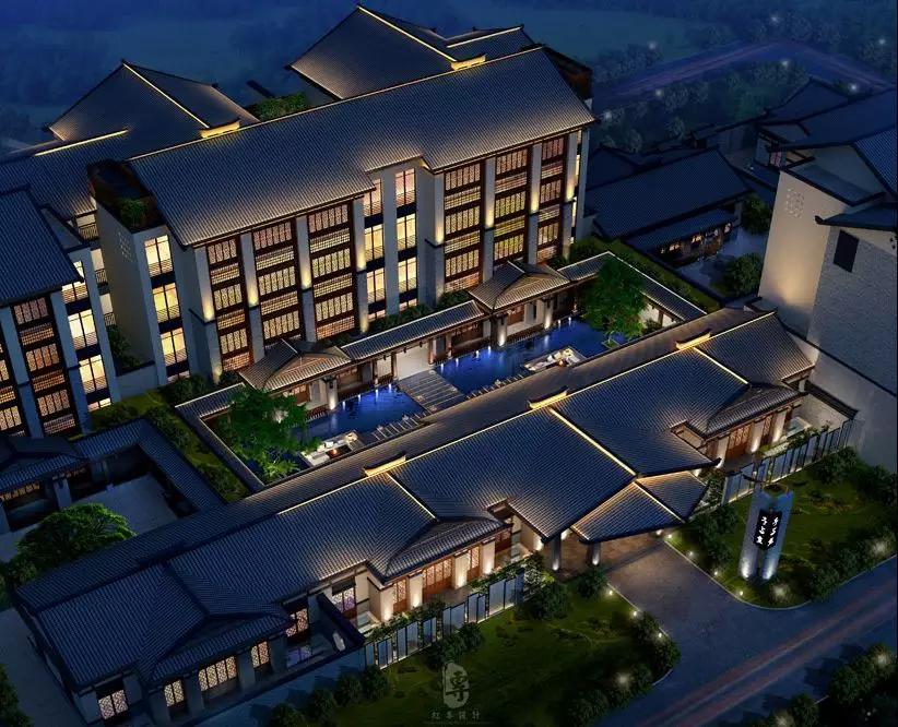 精品酒店门头设计,酒店创意门头设计效果图