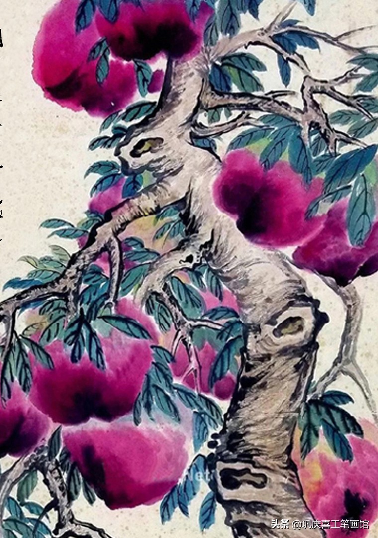 祝寿寿桃图片大全,寿桃祝寿图