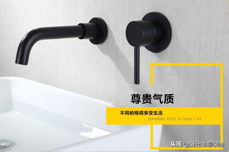 双孔入墙冷热水龙头安装示意图,入墙式水龙头要选品牌的吗