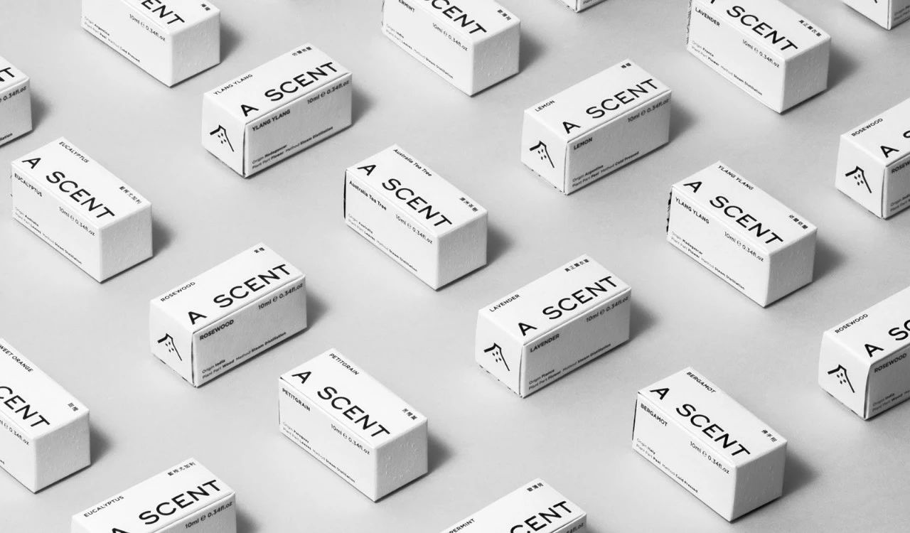 香氛精油包装设计,护发精油包装盒设计创意