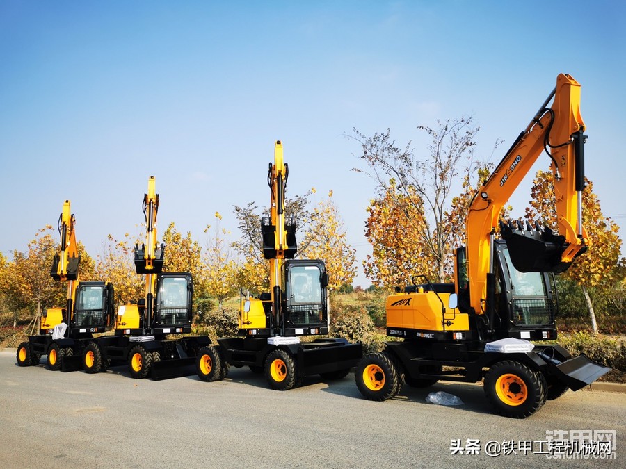 四年买8台晋工轮挖，培养20多个老板，跟老郭开挖机的人都发了