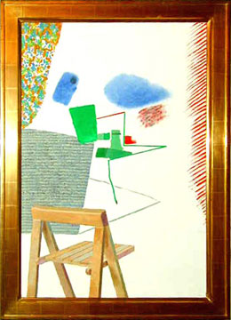 英国同性恋艺术大师DavidHockney作品欣赏