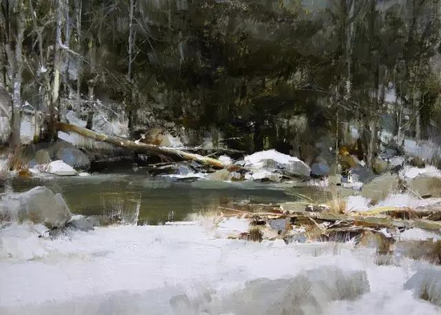 中俄友好美术作品,俄罗斯画家的油画艺术美到极致