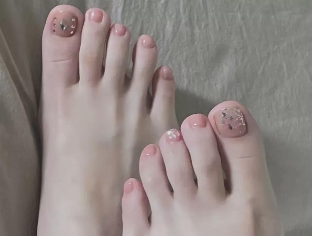 十个手指不同款式美甲随意发挥,大粗手适合的美甲简单款式